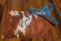 Azure Arc Hair Clip in Cerulean Blue: Cerulean Blue