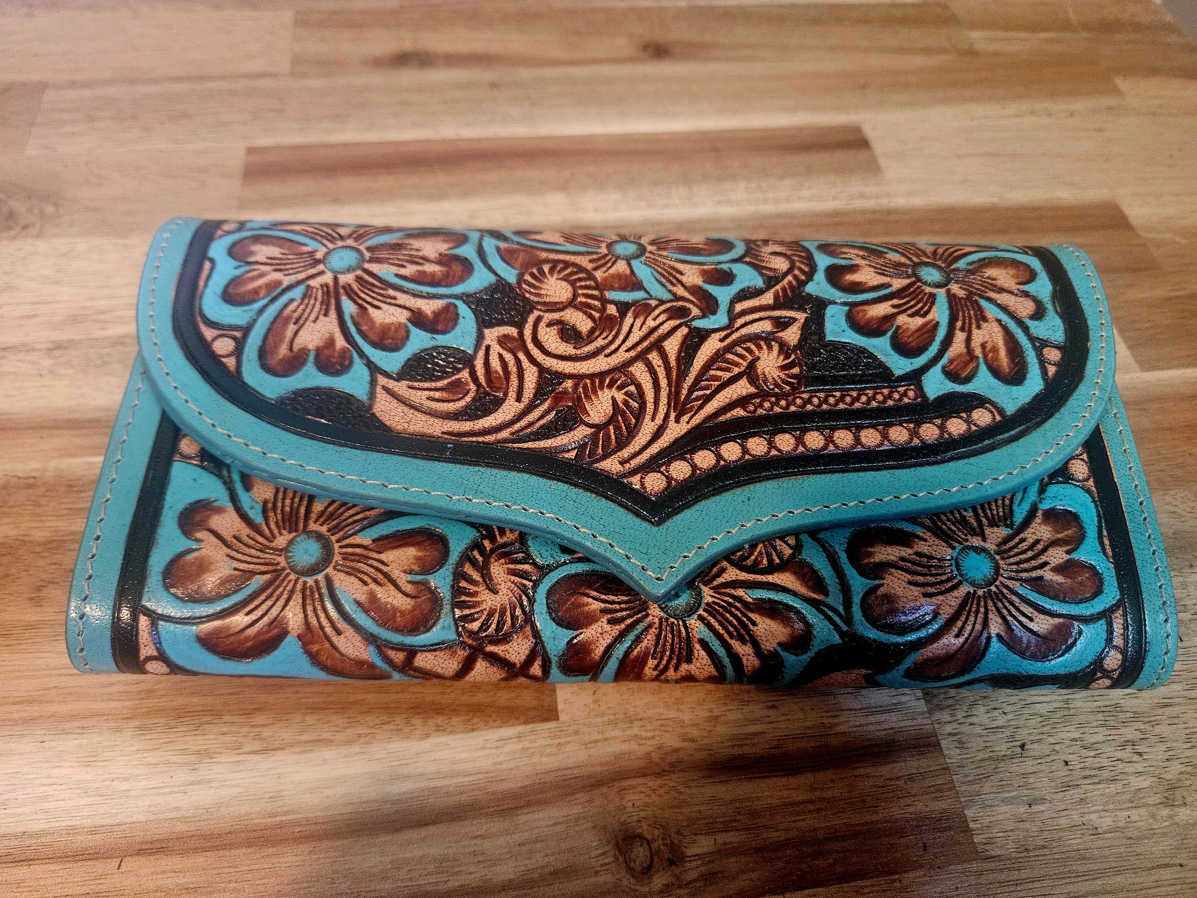 Flower Crest Ridge Wallet