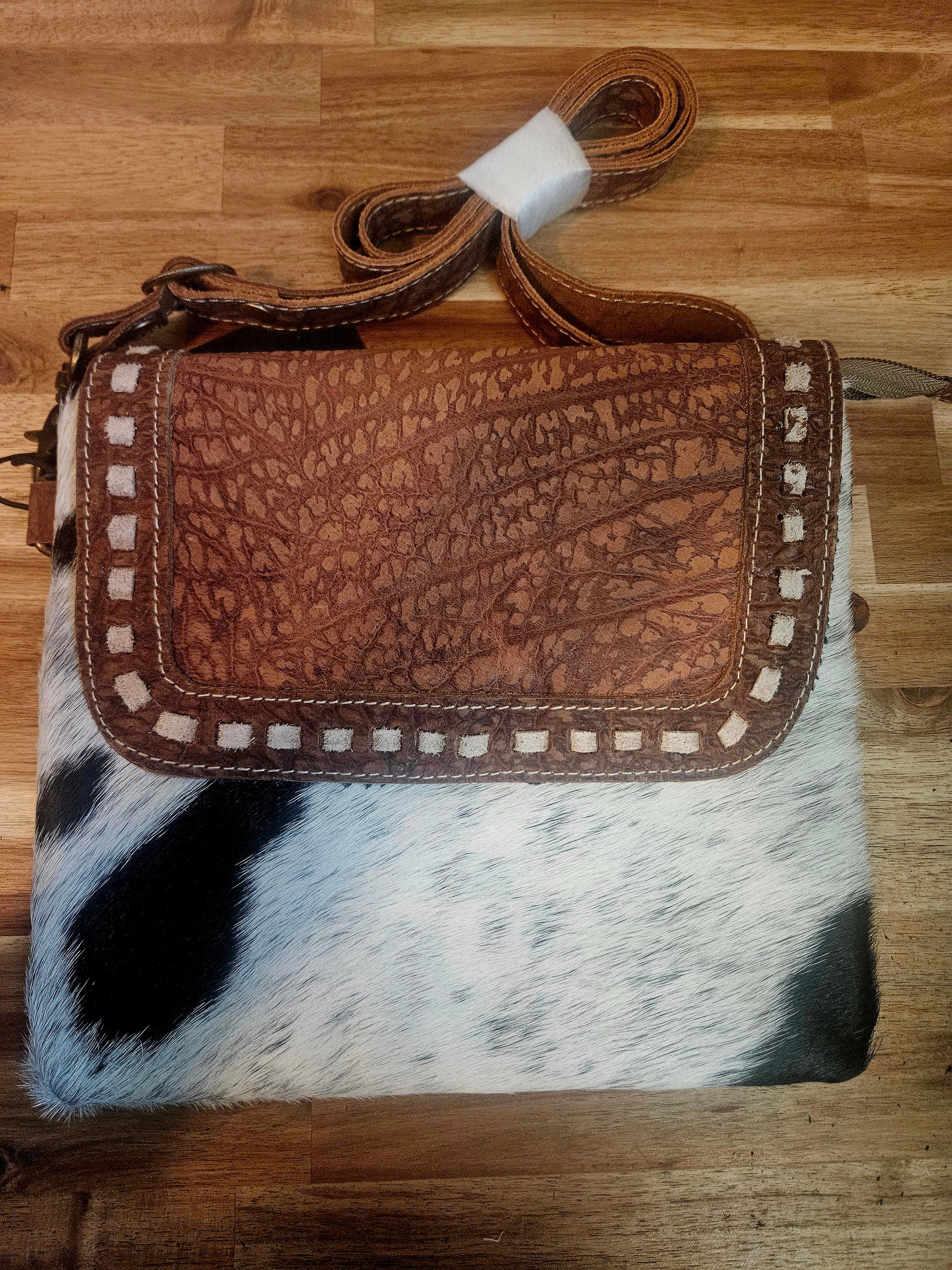 Manchester Canvas And Hairon Bag