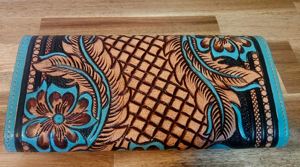 Flower Crest Ridge Wallet